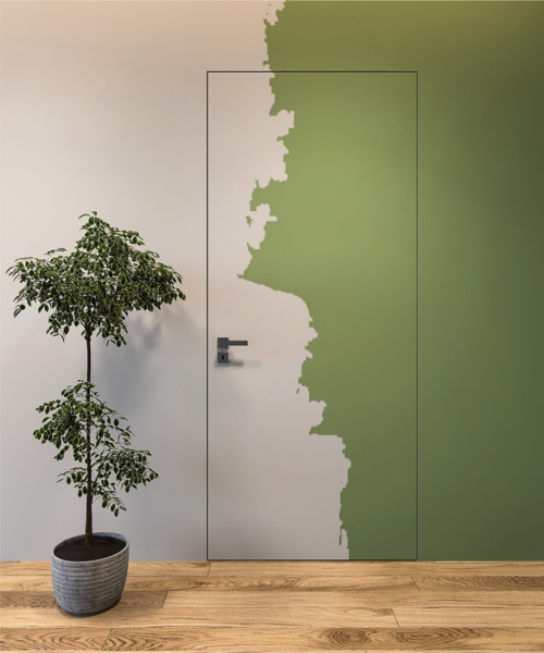 INVISIBLE дверь скрытого монтажа внешнего открывания